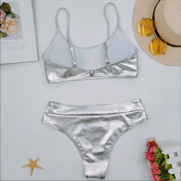 New! Boho silver bikini set - Picture 3 of 3